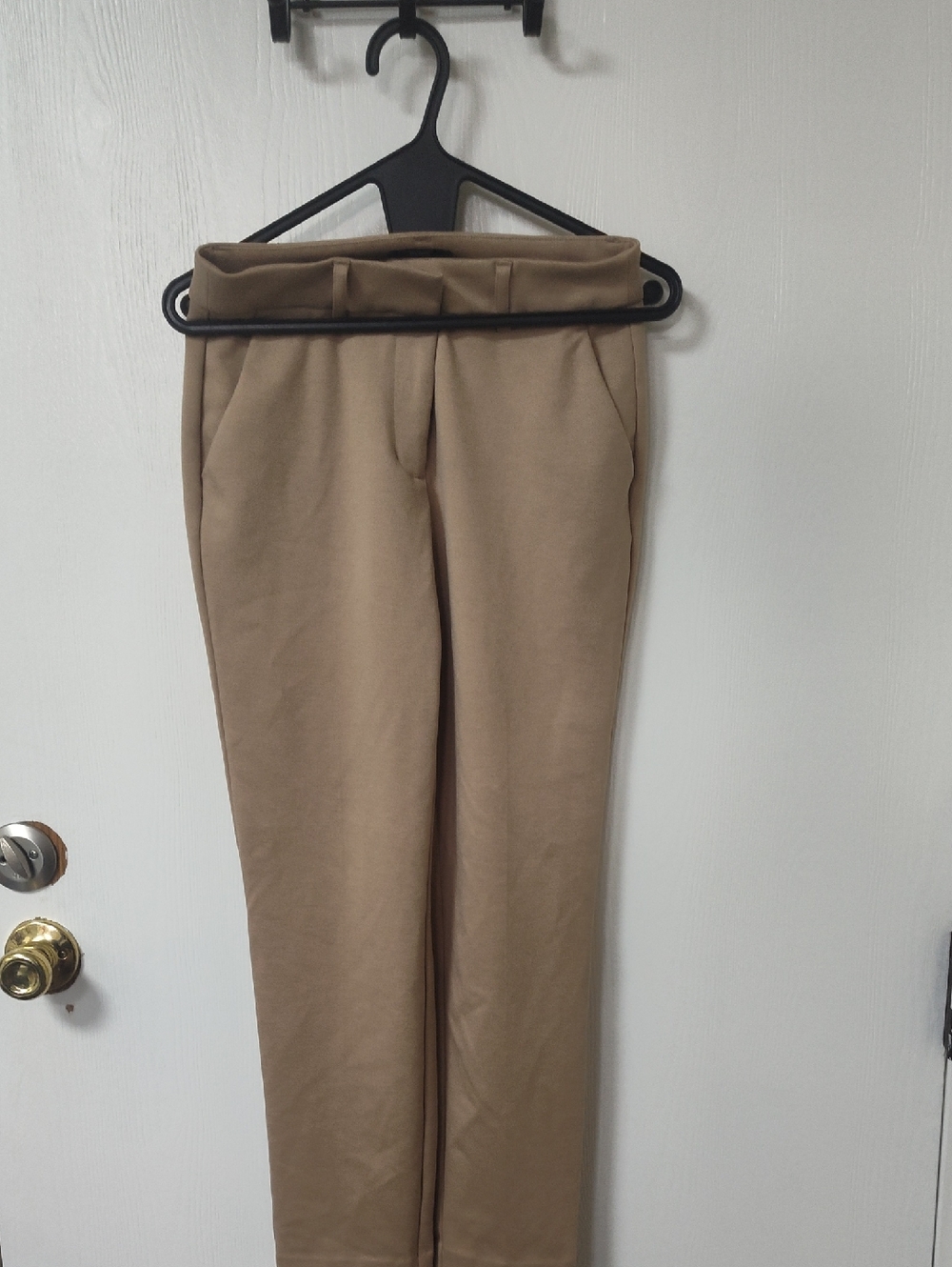 Simply Vera Vera Wang Tan Straight-Leg Chinos